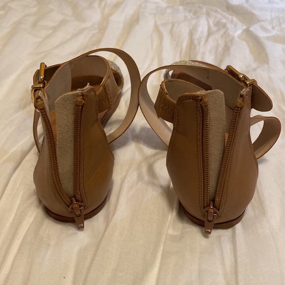 Fergie Gold and Brown Sandals - Picture 4 of 7